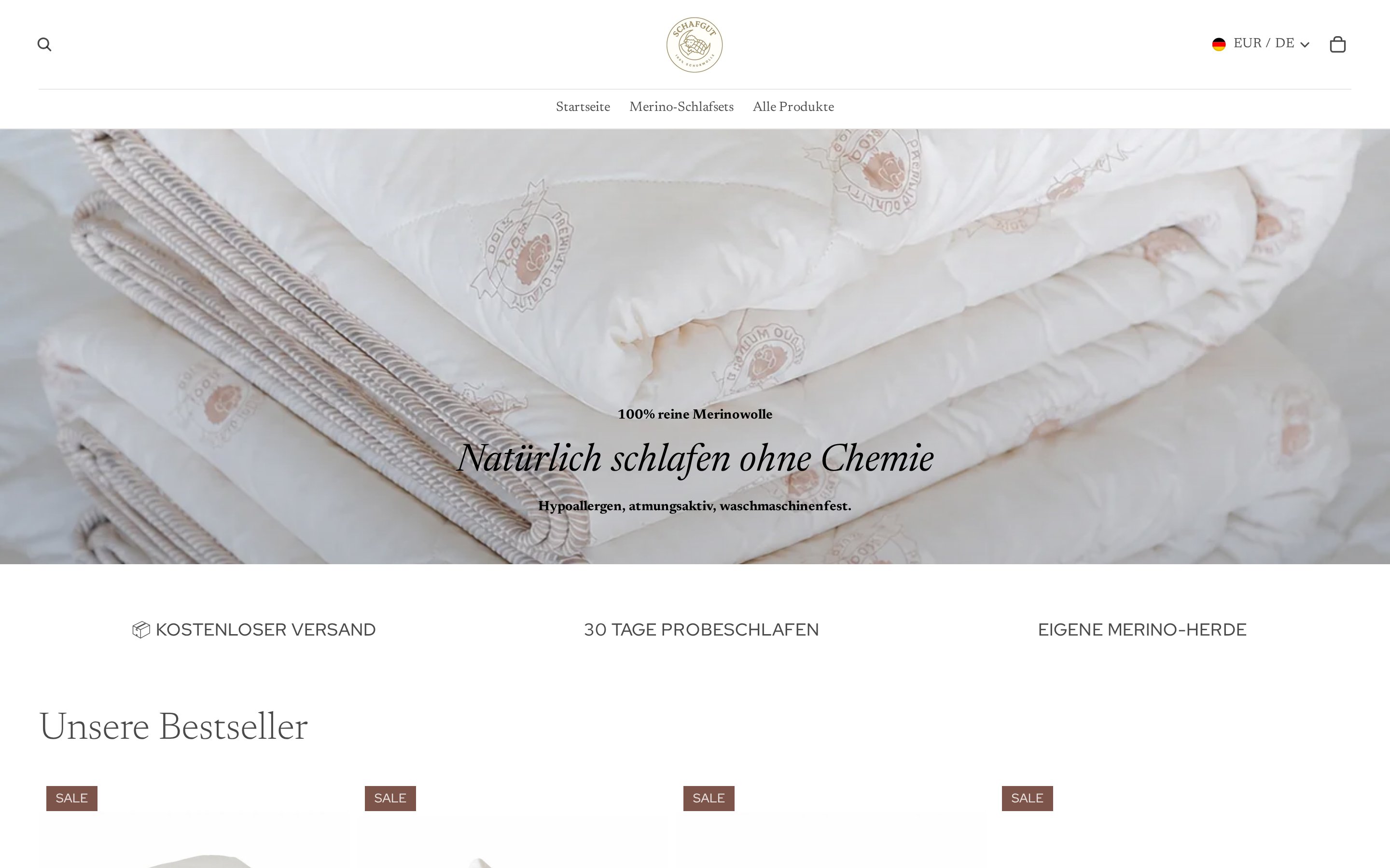 Startseite Vorschau — Schafgut Home Online-Shop