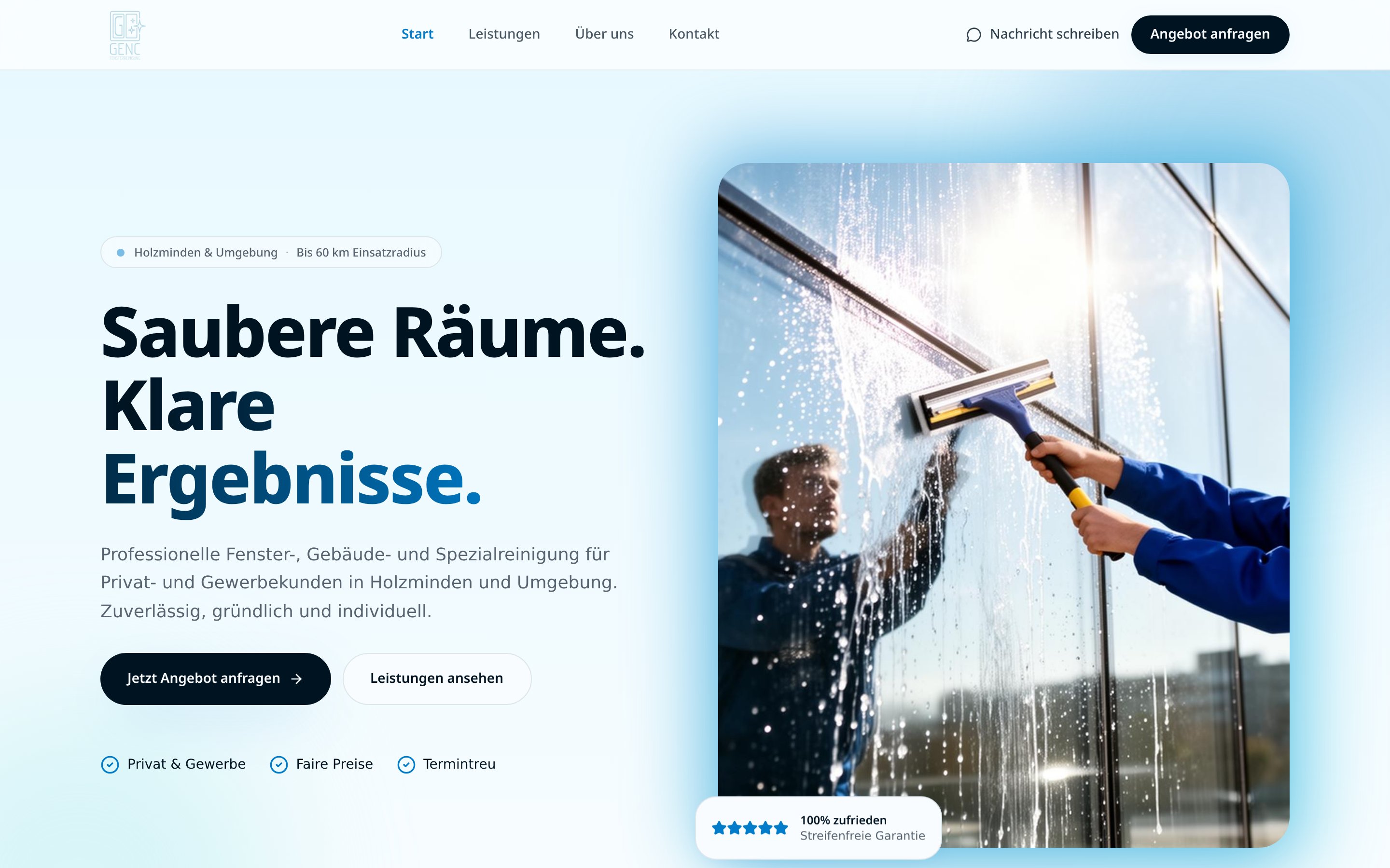 Startseite Vorschau — Genc Reinigung